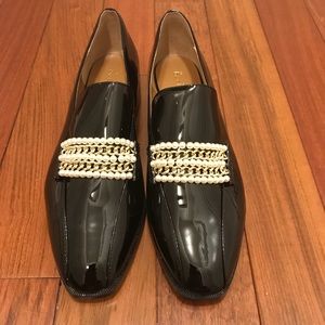 Posh Betty Muller New pearl encrusted loafers